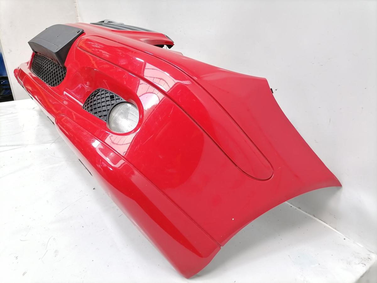 Mercedes Sportcoupe CL203 original Sto&szlig;stange Stossf&auml;nger vorn 586 Magma Rot Bj.2001